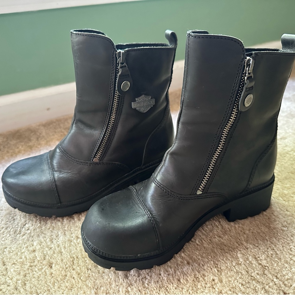 Harley Davidson women’s leather boots